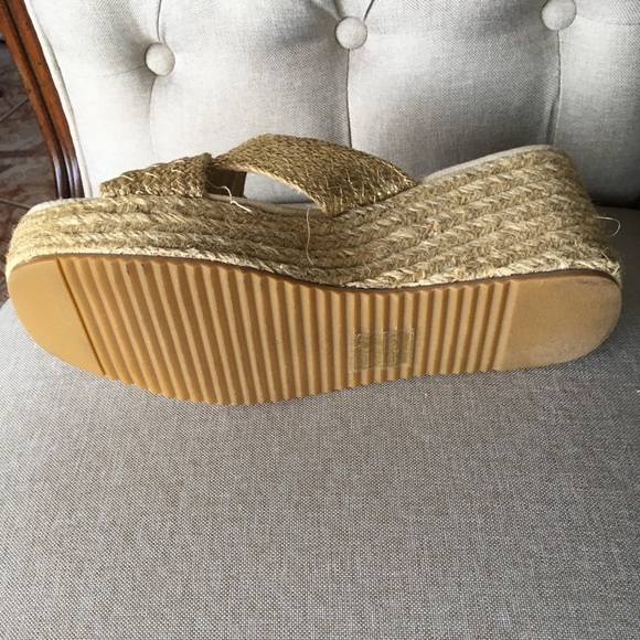 Olivia by Nicole Amore Size 9 espadrille Wedges - Picture 8 of 12